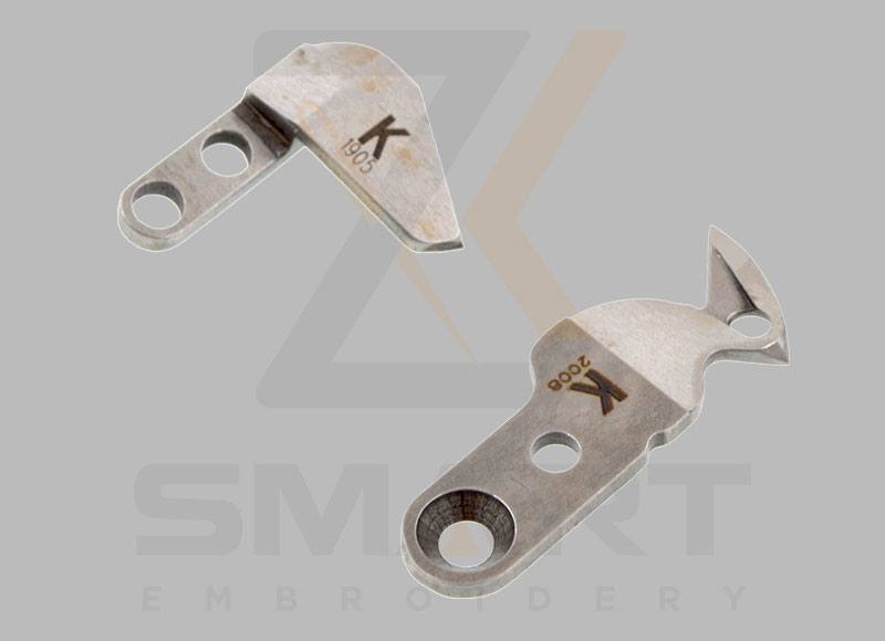 Čepeľ vyšívacieho stroja Tajima Fixovaná a pohyblivá nôž C030102F-M