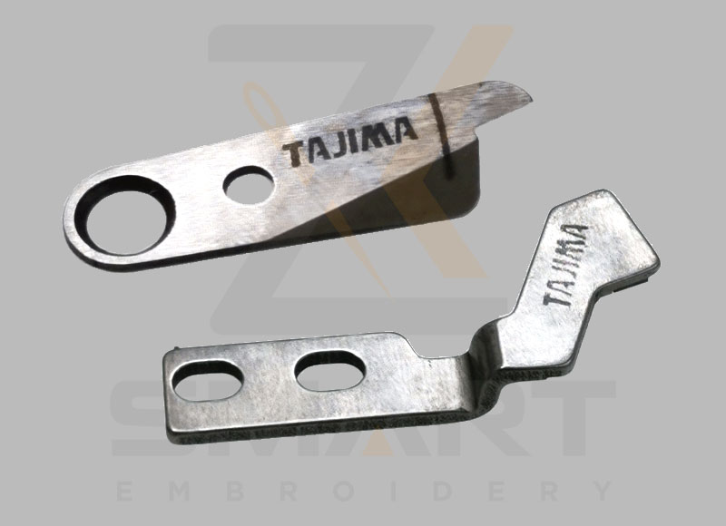 Čepeľ vyšívacieho stroja Tajima pevná a pohyblivá nôž