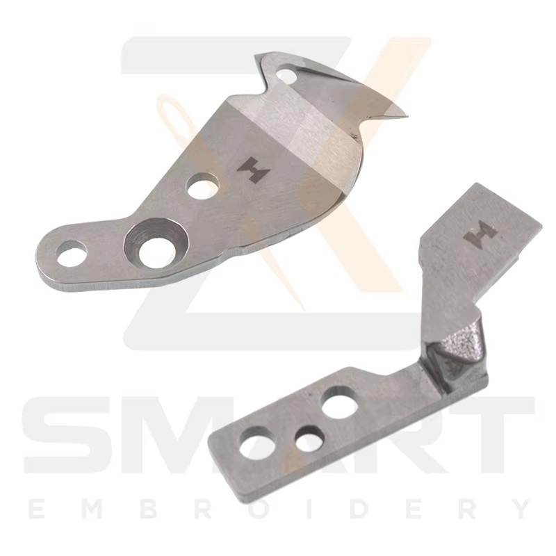 Kopírovať H pohyblivý a pevný nôž FX0206010000 FX020701000 pre Tajima a čínsky obväz stroj