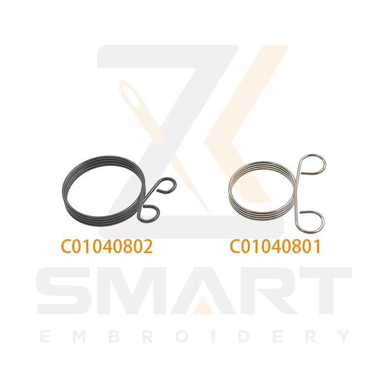 Upper Thread Hook Return Spring JE0501000000 pre časti stroja Tajima C01040801 C01040802
