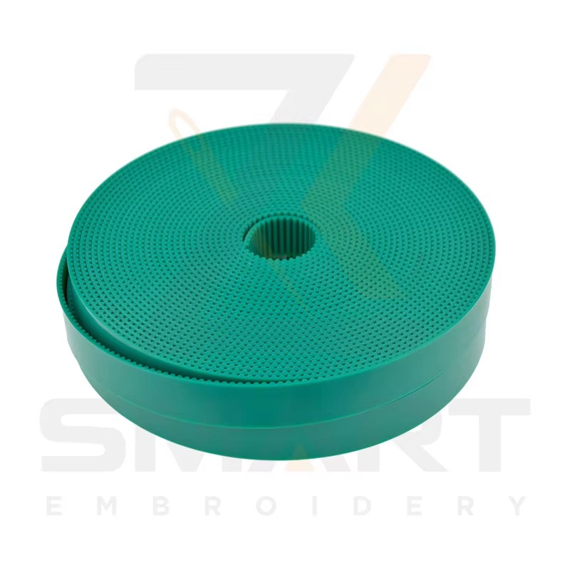 Najvyššia kvalita Embroidery Machine Open Frame Timing Belt Band S3M zelená farba D01-S3M