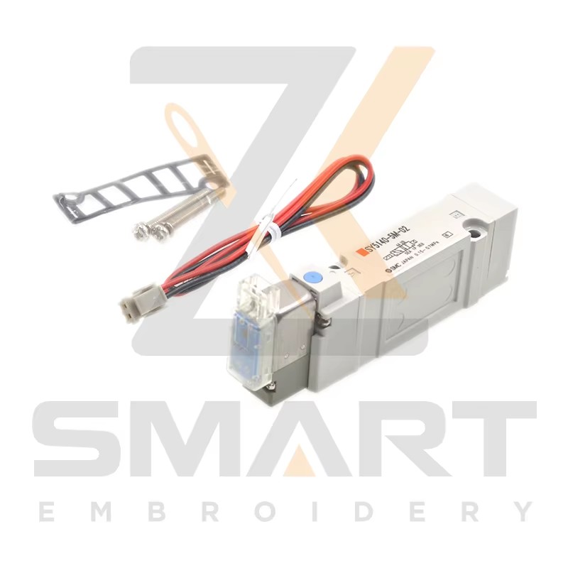 Ventil SY5140-5M-02 Pre Tajima Embroidery stroje sekvenčné zariadenia diely ETJ-SY5140-5M-02