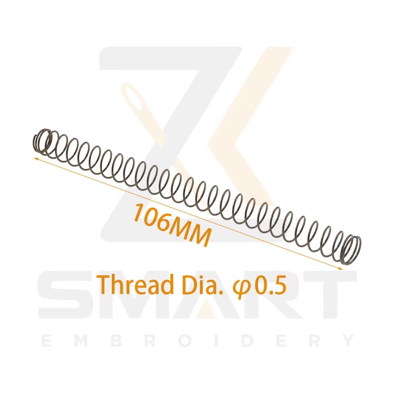 Jehly Bar Return Spring 05008AF-T121 Tajima SWF čínsky obväz stroj N0501-0.5