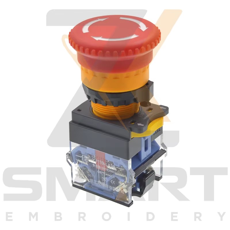 Prepínač núdzového zastavenia pre čínske strojčeky EDH06-YJ139-LA38