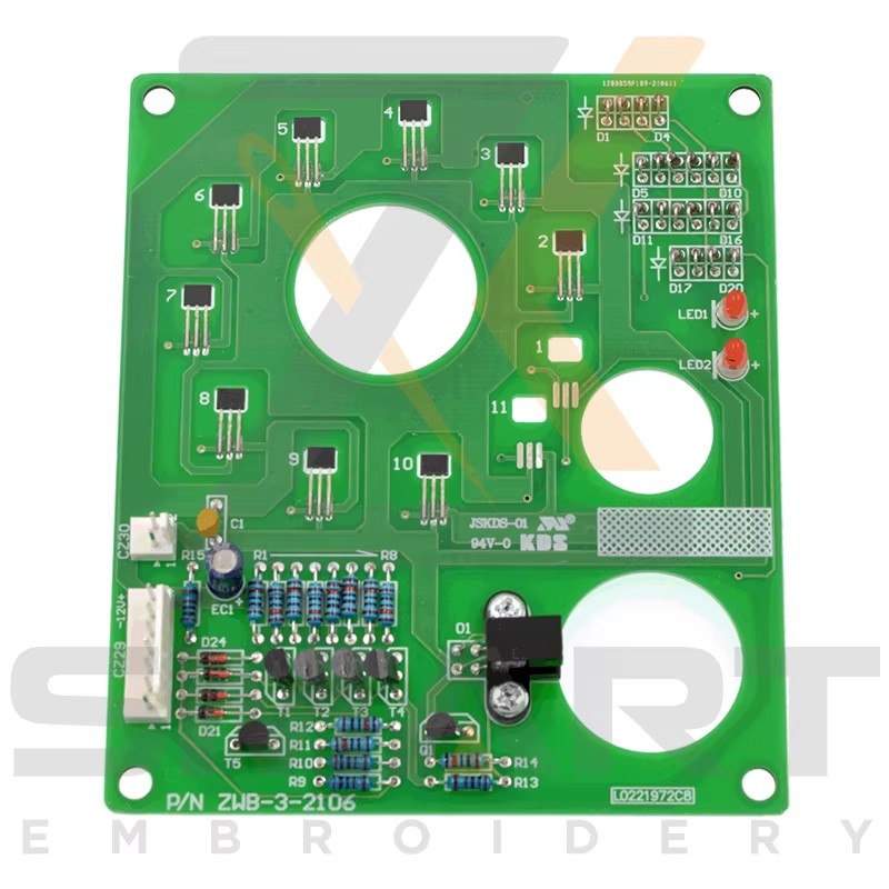 DAHAO ZWB karta pre čínske strojčeky EDH0505-ZWB-C