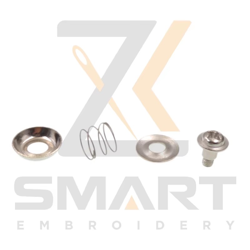 10 Kits Barudan Embroidery Machine Parts KF250220 KF250241 KF250231 KF250250 Thread Guard Disk Thread Hook Podpora Spring