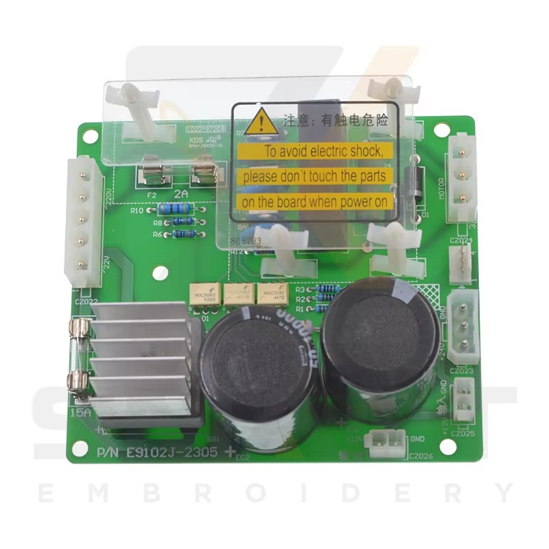 DAHAO E9102 Power Board Card Čínske Embroidery Machine Diely EDH04-E9102-C