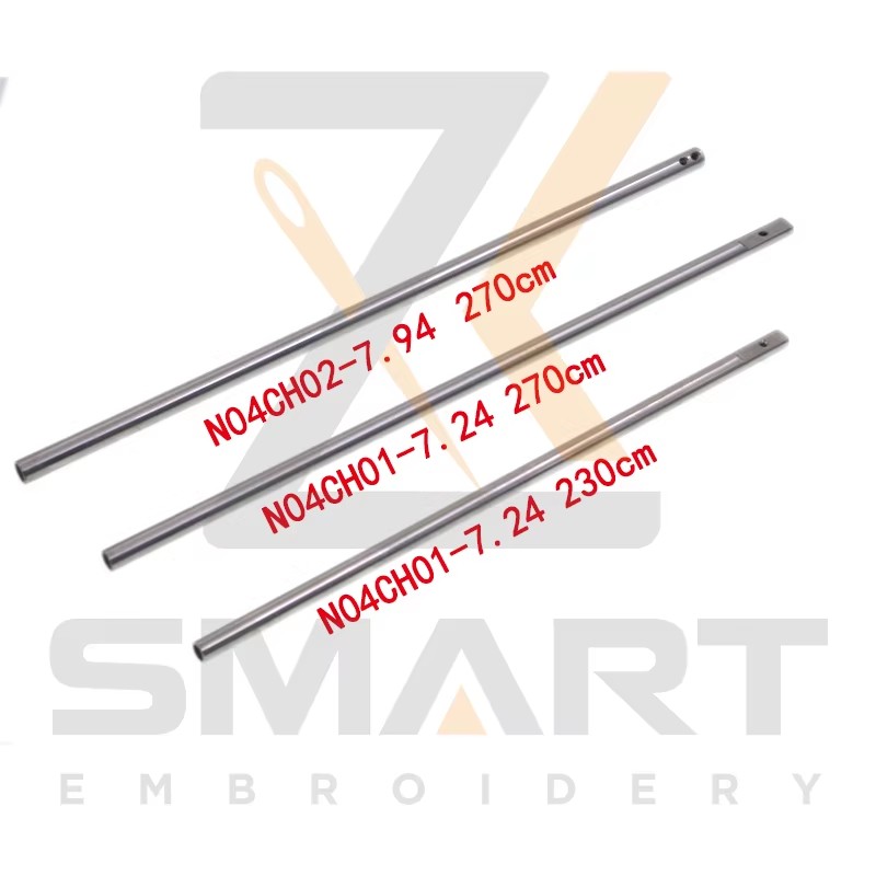 Hliníková tyč pre Chenille Embroidery Machines N04CH02-7.94*270 N04CH01-7.24*270 N04CH01-7.24*230